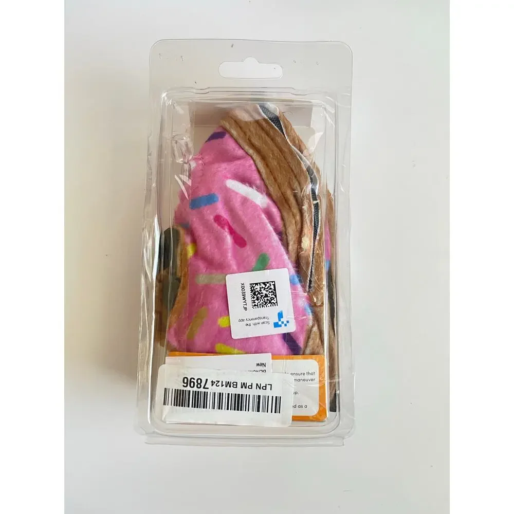 Inflatable Dog Collar Pink Donut Protective Collar Small